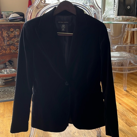 New York & Company Jackets & Blazers - Velvet blazer